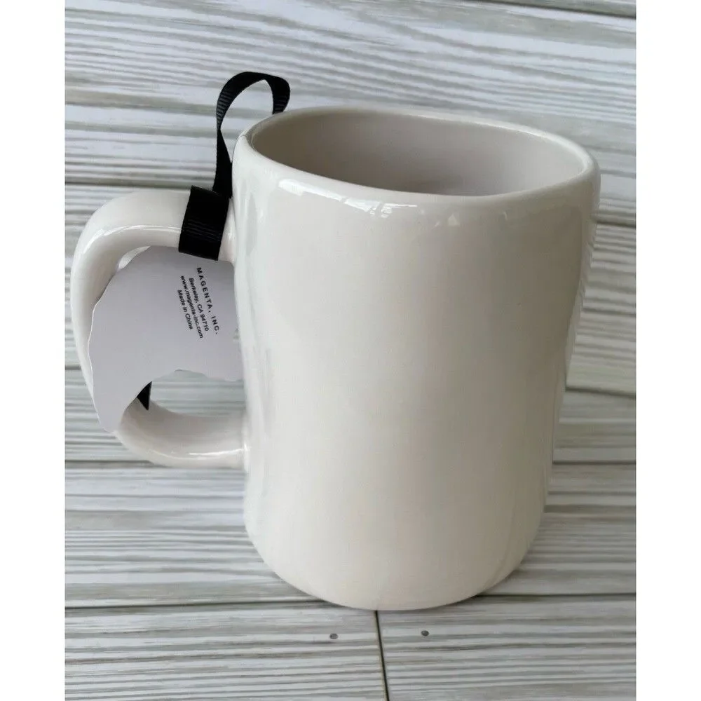 Rae Dunn Halloween Ghost Pumpkin BOO TO YOU Coffee Hot Chocolate Mug NEW 2025